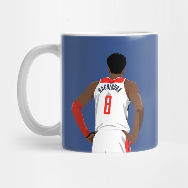 Rui Hachimura Back-To by rattraptees